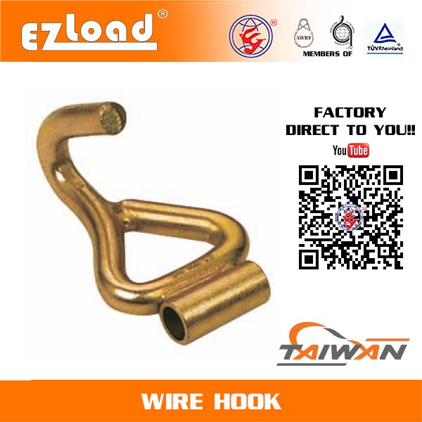 1-1/2 inch J Hook with Welded Tube