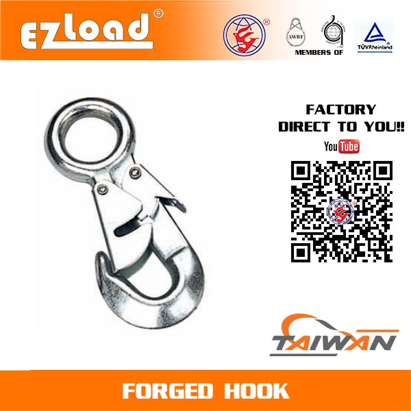 Double Security Lanyard Forged Hook