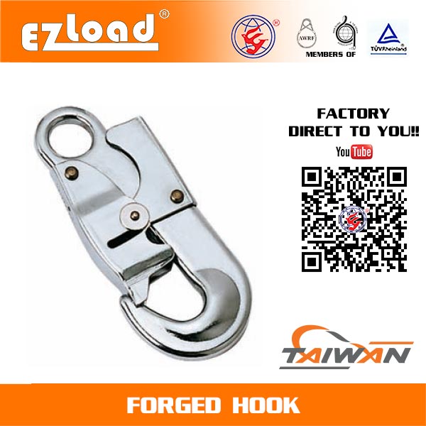 Double Security Lanyard Forged Hook
