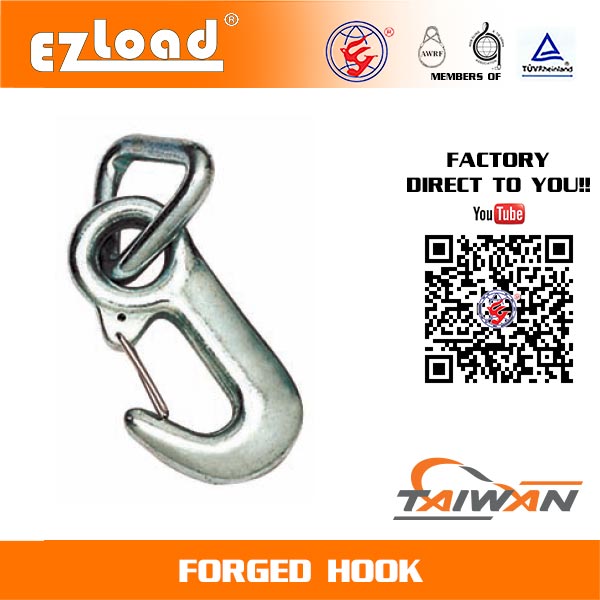 3/4 inch Forged Hook with 1-5/16 inch Triangle