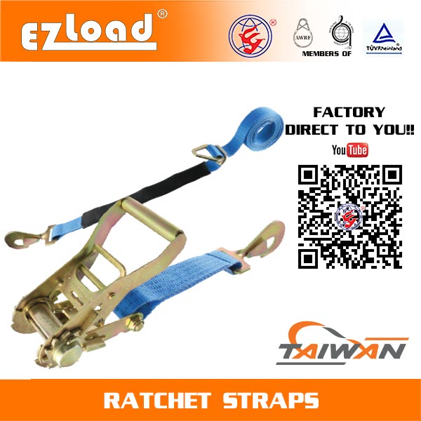 2 inch Ratchet Tie Down with Snap Hook