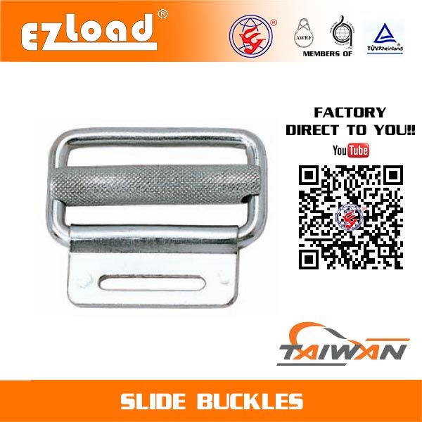 2 inch Slide Buckle with Sheet Metal