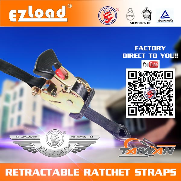 retractable ratchet tie down straps tie downs