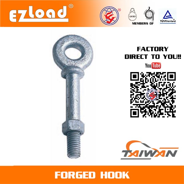 Forged Shoulder Eye Bolt with Nut