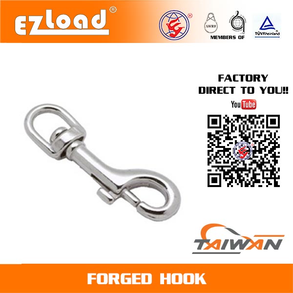 Swivel Bolt Snap Hook Stainless Steel