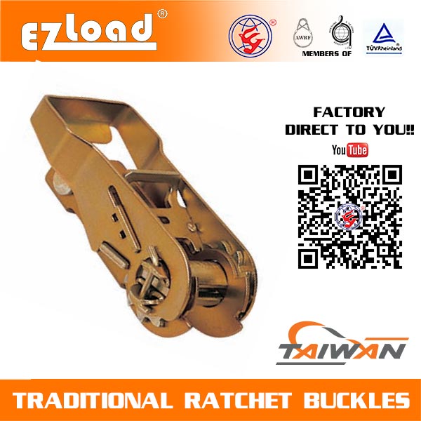 1 inch One Piece Wide Handle Ratchet Buckle