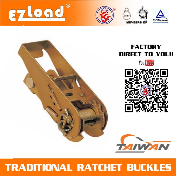 1 inch One Piece Narrow Handle Ratchet Buckle