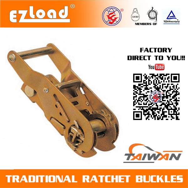 1 inch Wide Handle Ratchet Buckle