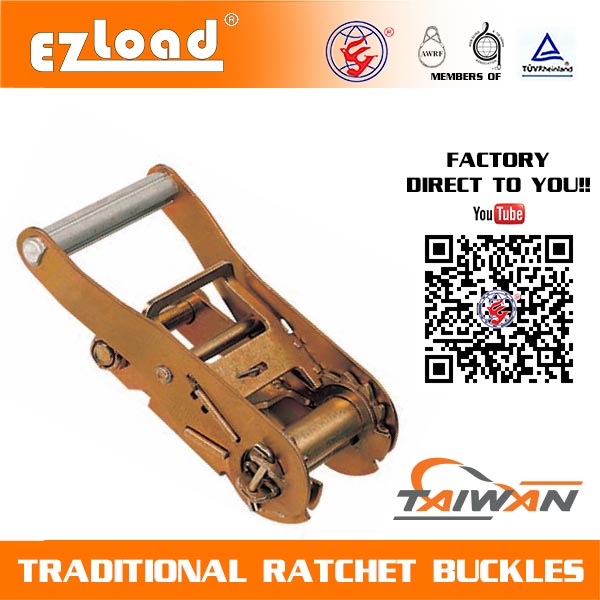 2 inch Medium Handle, Non Lock Ratchet Buckle