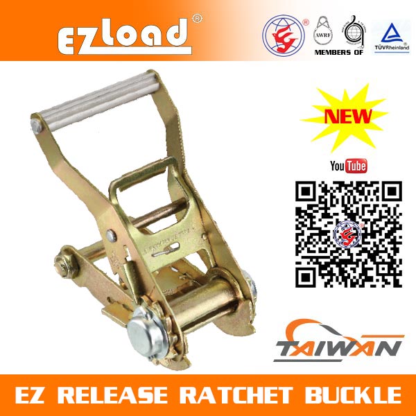 2 inch Medium Handle, Non Lock, EZ Release Ratchet buckle