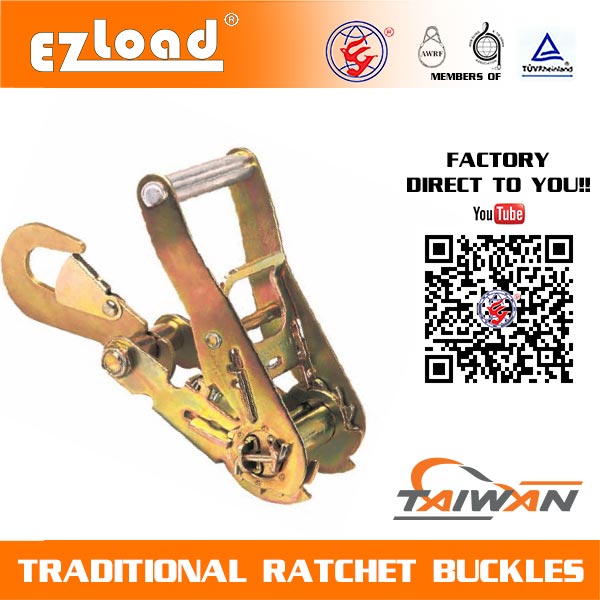 2 inch Medium Handle with Hook Ratchet Buckle