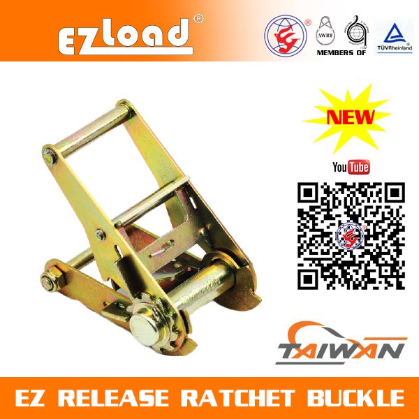 2 inch Short Handle, Light Duty, EZ Release Ratchet buckle