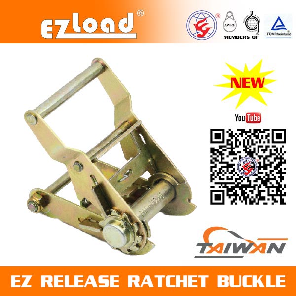  2 inch  Wide Handle, Light Duty, EZ Release Ratchet buckle