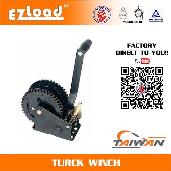 Single Ratchet Wheel Heavy Duty Hand Winch